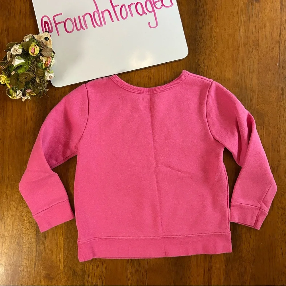 Rainbow Glitter “World’s Best Mommy” Sweatshirt | Hot Pink Fleece | Girls 4T
